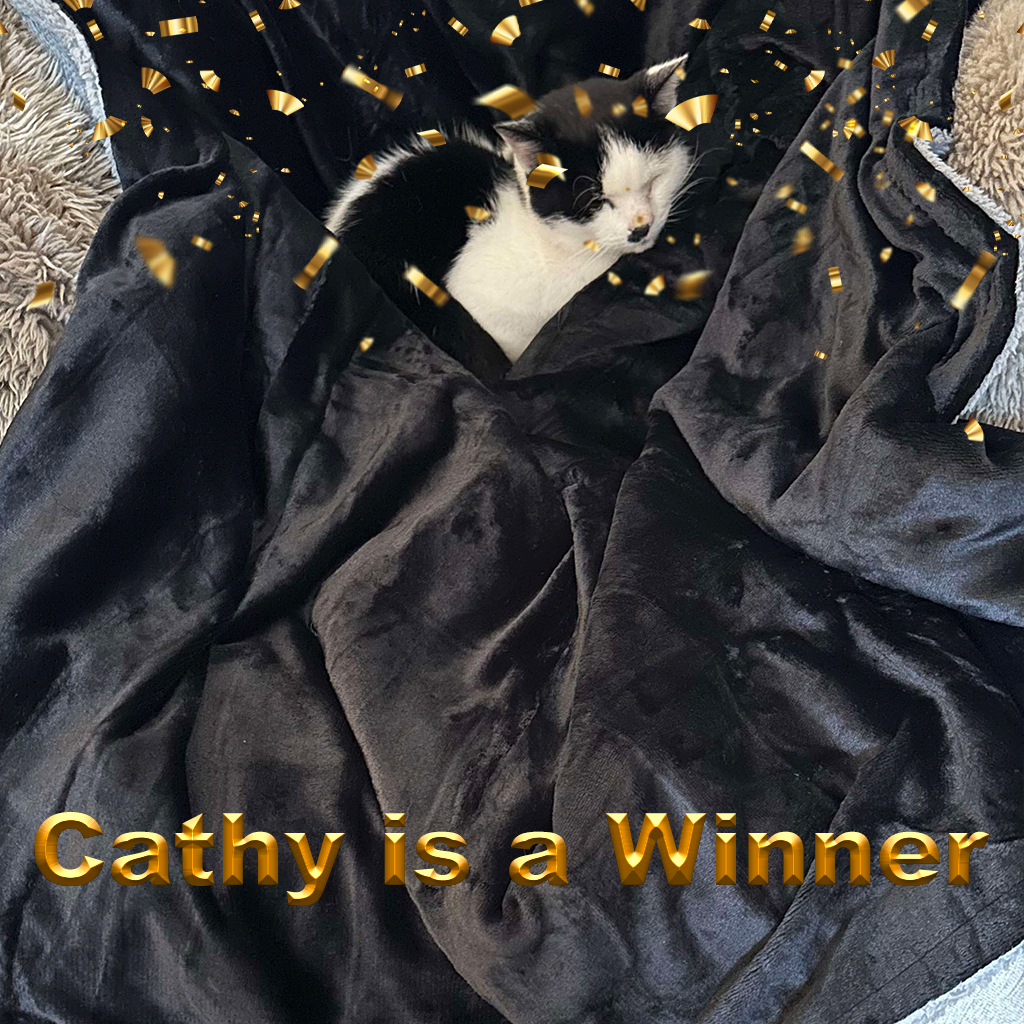 Cathy is a Winner